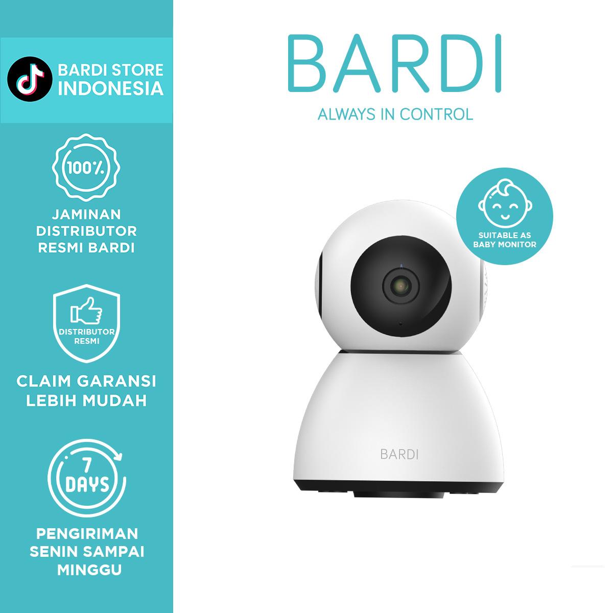BARDI Smart Indoor PTZ IP Camera CCTV Wifi IoT Home Automation + Micro SD | Kamera CCTV - IP Camera only